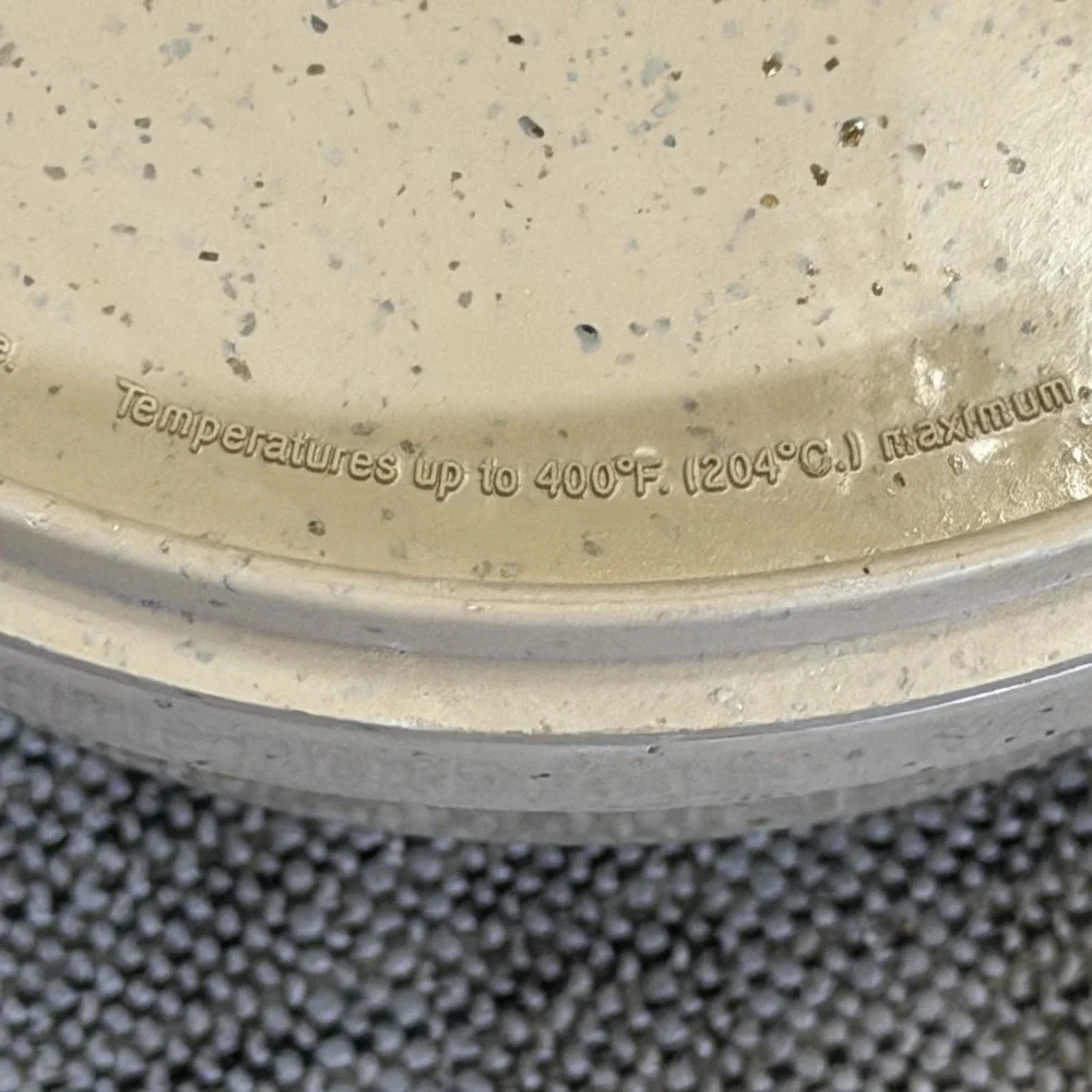 LittonWare Microwave Cookware 2 Cup Round Bowl 39278 w Lid 39277 Vintage Used